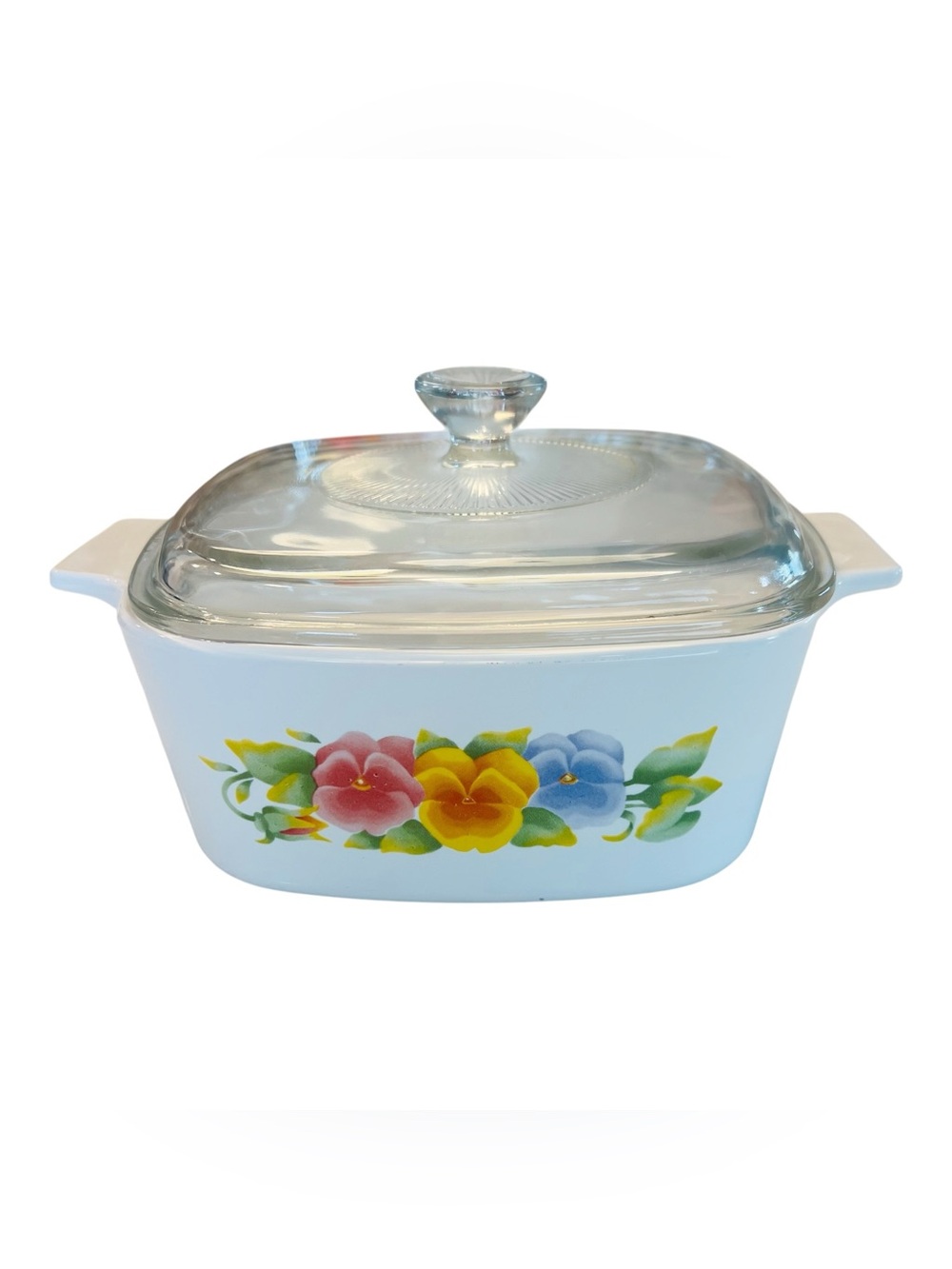 Vintage Corning Ware Summer Blush 1.5L Casserole A-1-1/2-B w/ Glass Lid